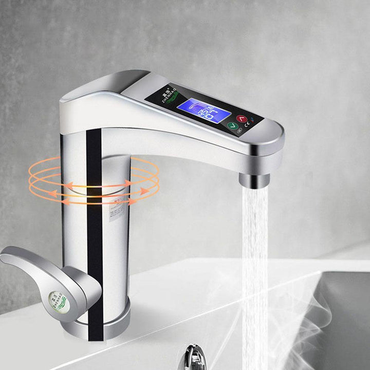 ZH-SC 500-3500W Rotatable Water Faucet Instant Electric Faucet Hot And Cold Water Heater For Home - MRSLM