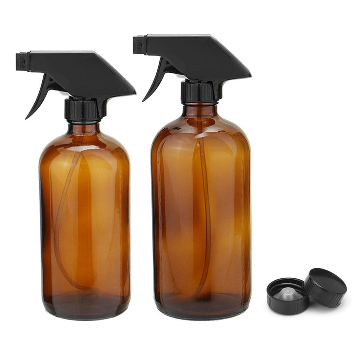250/500ML Amber Glass Spray Bottles Sprayer Trigger - MRSLM