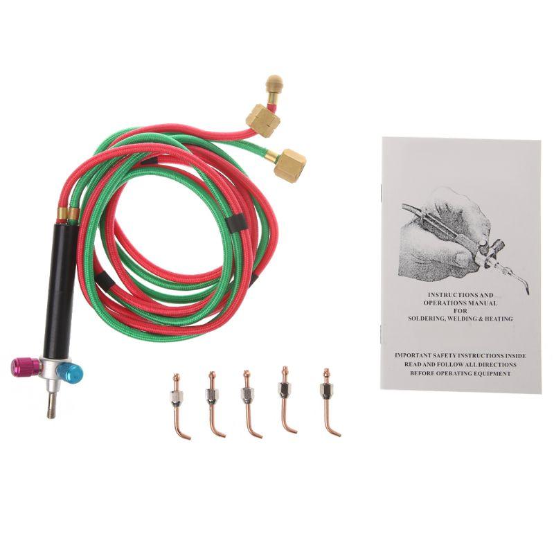 Mini Multifunction Welderr Set Gas Oxygen Welding Torch Acetylene Cutting Kit Fr Jewelry Dental Tool - MRSLM