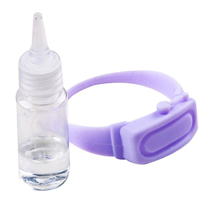 Portable Hand Sanitizer Disinfectant Bracelet Wearable Hand Wash Gel Dispenser - MRSLM