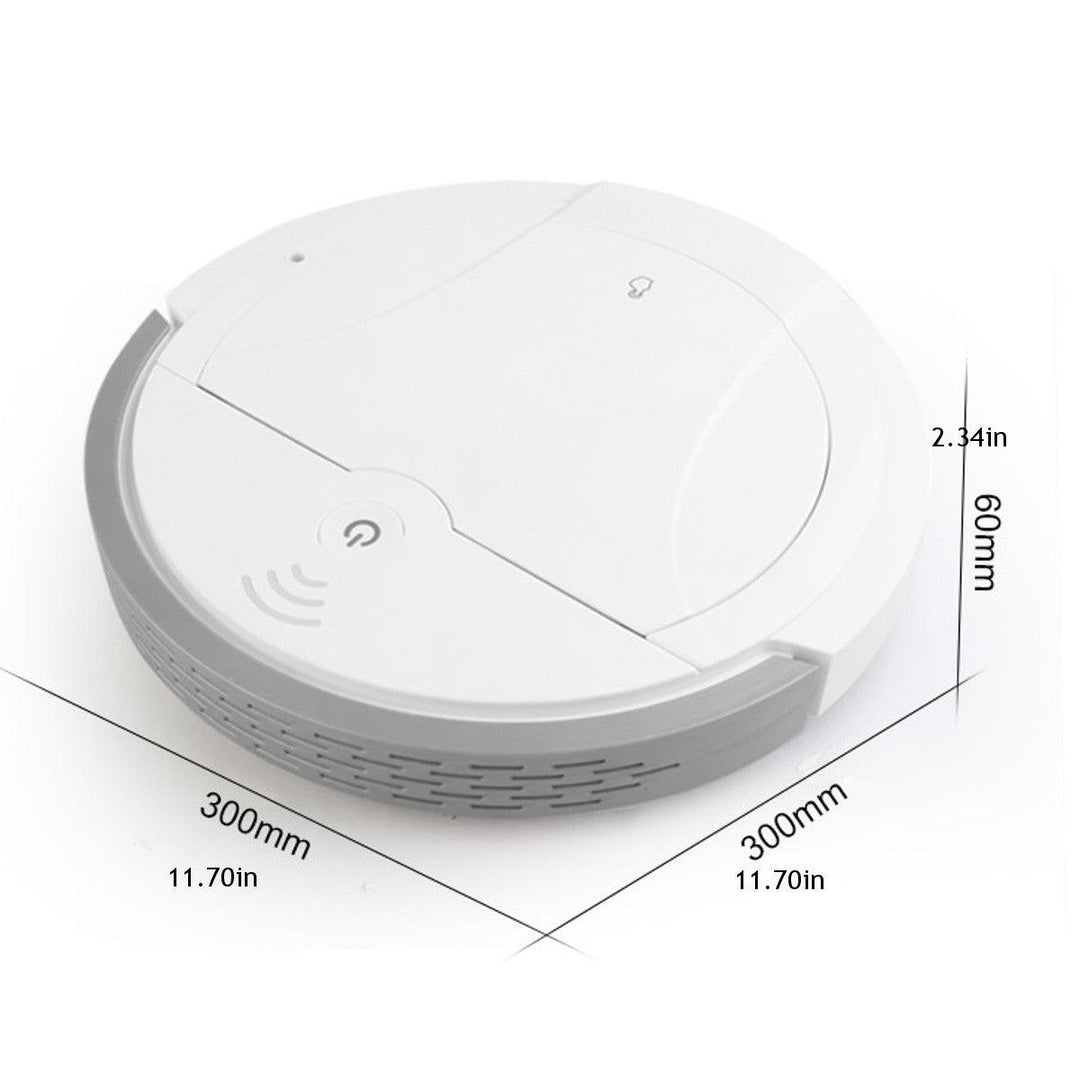 5-in-1 USB Automatic Intelligent Robot Vacuum Cleaner Spray Disinfection Violet Light - MRSLM