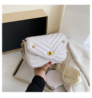 small square chain messenger bag, view 10 - MRSLM