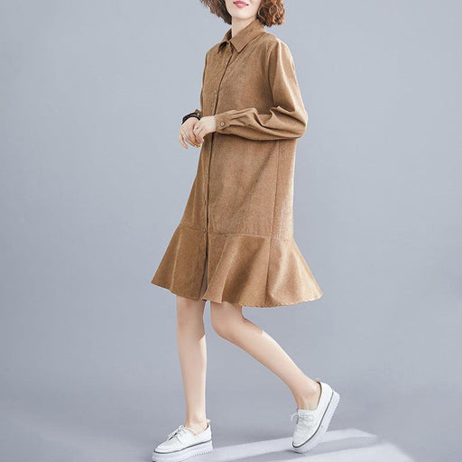 spring literary plus size dress, view 2 - MRSLM