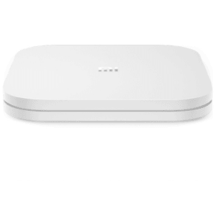 Xiaomi 4 tone remote control intelligent 4K set top box (White US) - MRSLM