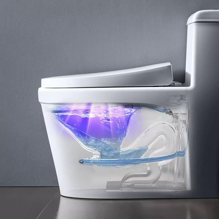 Intelligent Disinfection and Deodorization Toilet Ultraviolet Sterilizer (White) - MRSLM