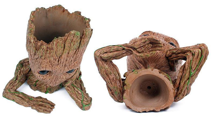 Flower Pot Groot Flowerpot Gift For Kids Flower Pot Planter - MRSLM