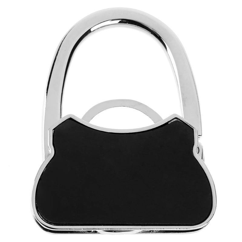 Handbag wallet rack portable folding bag rack crystal hook crystal rhinestone table decoration - MRSLM