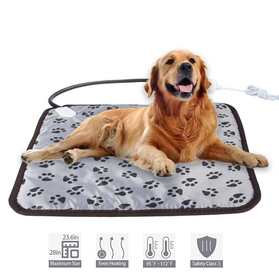 Pet Electric Heating Blanket Anti-Scratch Heating Mat Sleeping Bed Autumn Winter - MRSLM