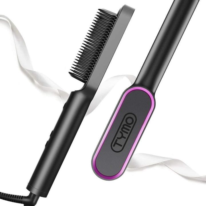 Straight hair comb hair stick lazy curler splint (Black US) - MRSLM