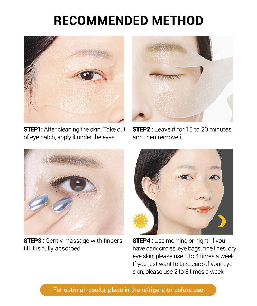 Functional Eye Mask Soothes Wrinkles Removes Edema Anti Aging Lifts Tightens Eye Mask - MRSLM