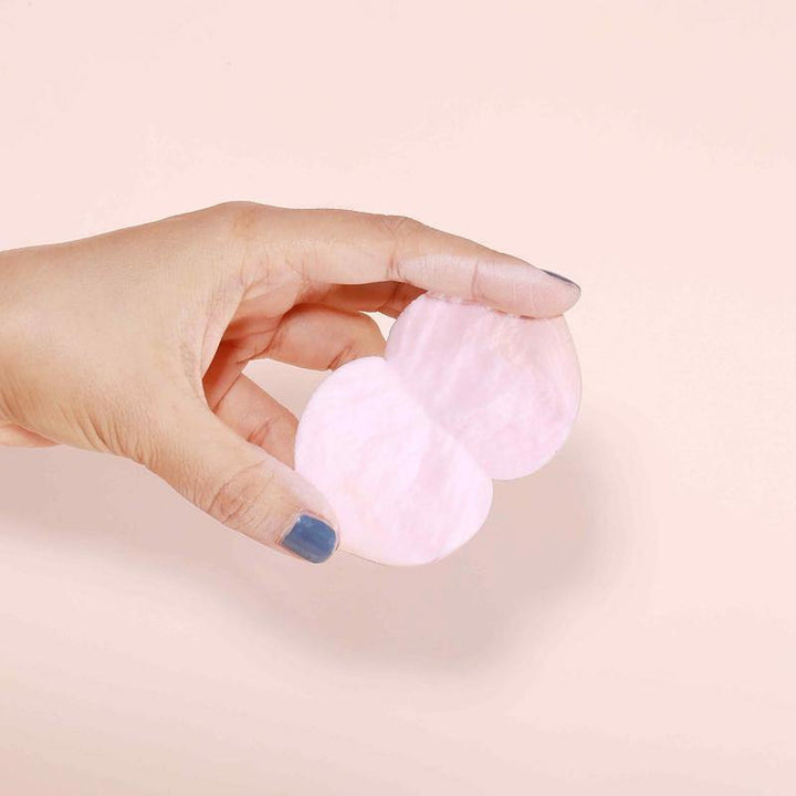 3PCS/SET makeup puff sponge by WODWOD pink color peach shape with smile printing wet dry use maekup water drop sponge - MRSLM