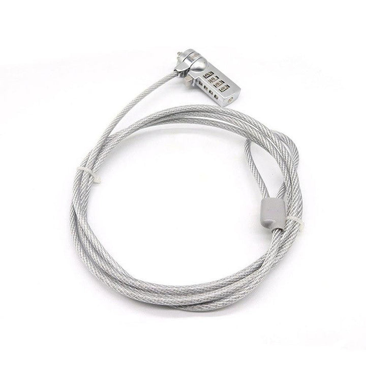 4 Digit Laptop Anti Theft Lock Security Cable Password Protections - MRSLM