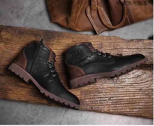 Men's Chelsea boots with buckle - MRSLM