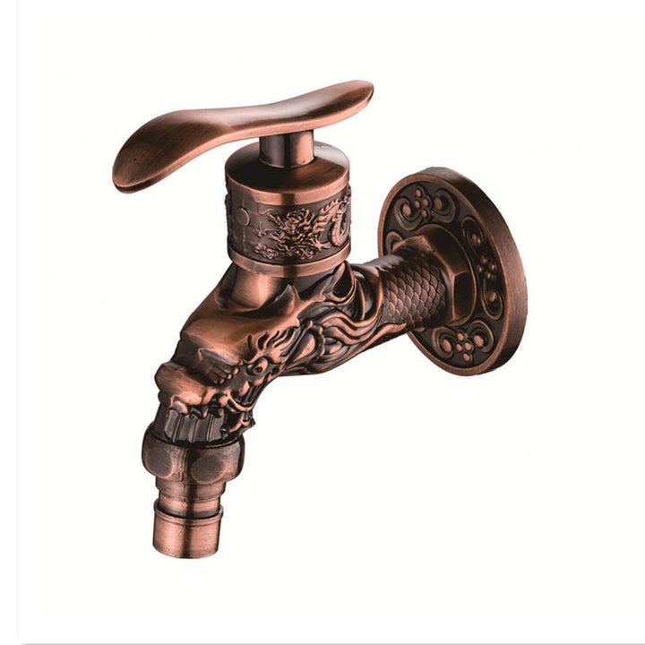 Vintage Antique Zinc Alloy Faucet Spigot Wall Mounted Faucet Bathroom (#1) - MRSLM