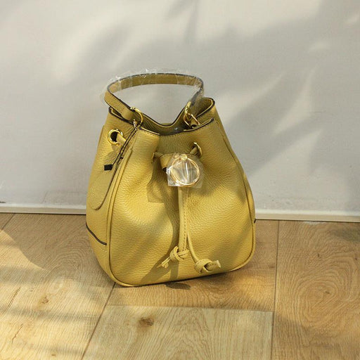 Simple drawstring shoulder bag, view 5 - MRSLM