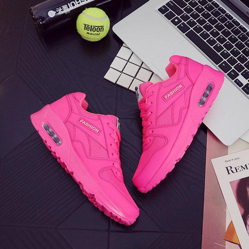 Women's air cushion sports running shoes, view 8 - MRSLM