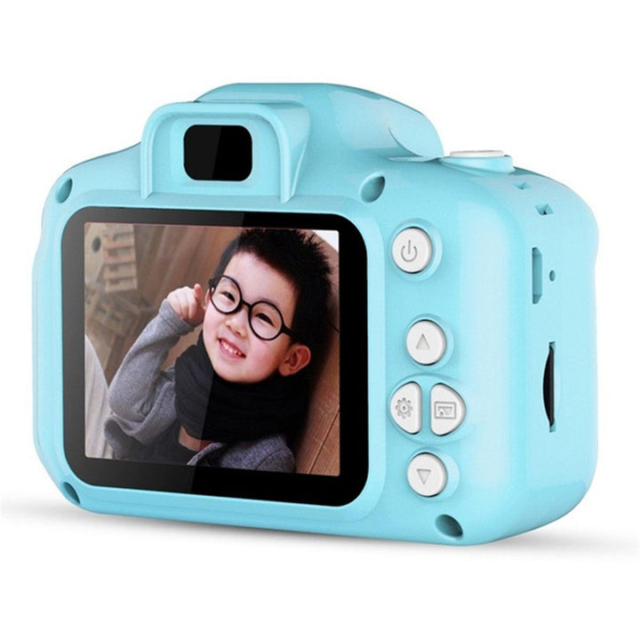 1080P HD 13 Mega Pixels Children Mini Digital Camera Camcorder with 2.0in IPS LCD Screen 400mAh Rechargeable Battery Kids Toys - MRSLM