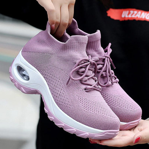 Chunky sport sneakers grandma shoes, view 2 - MRSLM