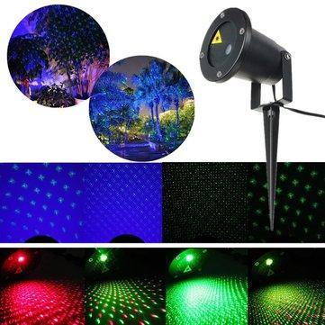 Outdoor Auto Laser LED Landscape Light Garden Path Projector Lamp - MRSLM