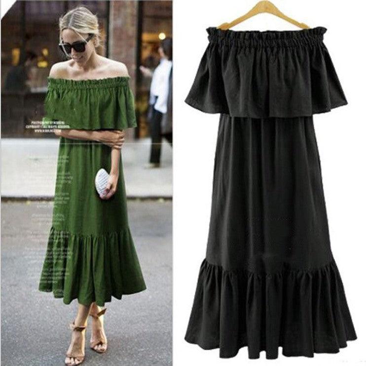 Rüschenkleid