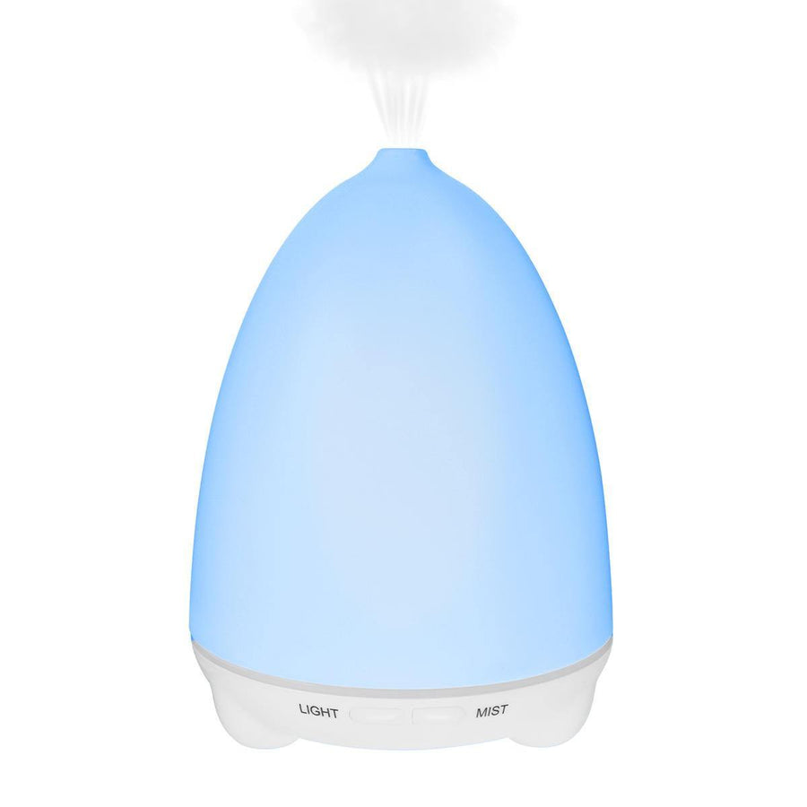 Ultrasonic Essential Oil Diffuser LED Lamp Aroma Air Purifier Color Changing Humidifier - MRSLM