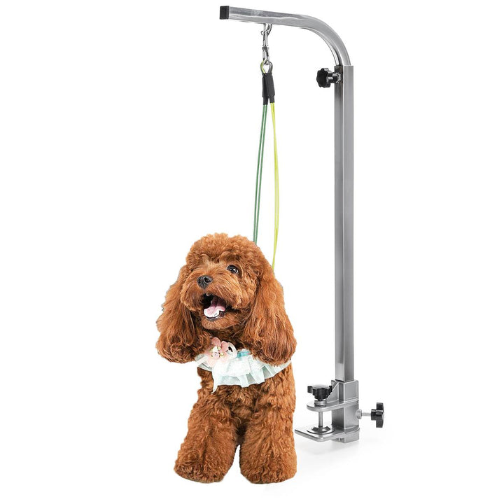 Foldable Pet Dog Grooming Bath Table Adjustable Arm Pet Beauty Desk Portable for Pet Dog Grooming Tools - MRSLM