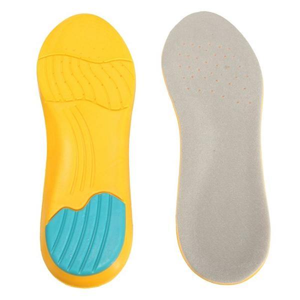 Memory Foam Breathable Orthotic Arch Shoe Insoles Sport Insert Heel Cushion Squishies Squishy Pad - MRSLM