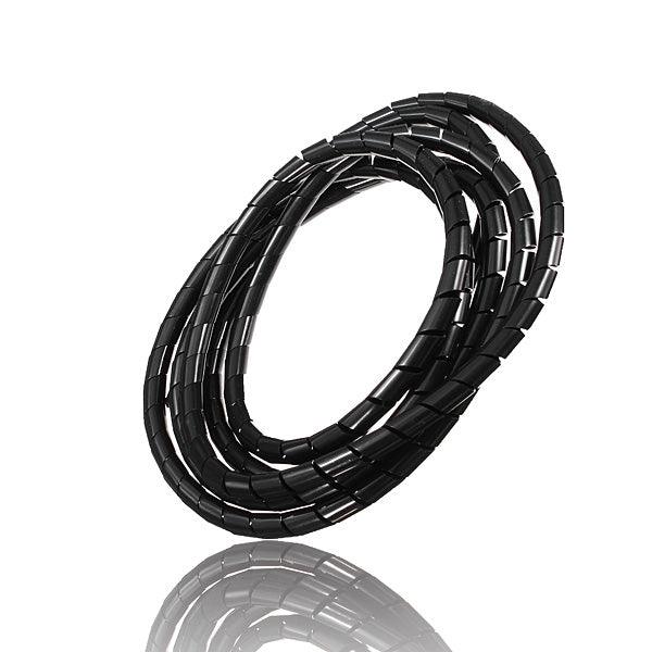 2M Spiral Wire Wrap Tube Manage Cord for PC Computer Home Cable 6-60MM - MRSLM