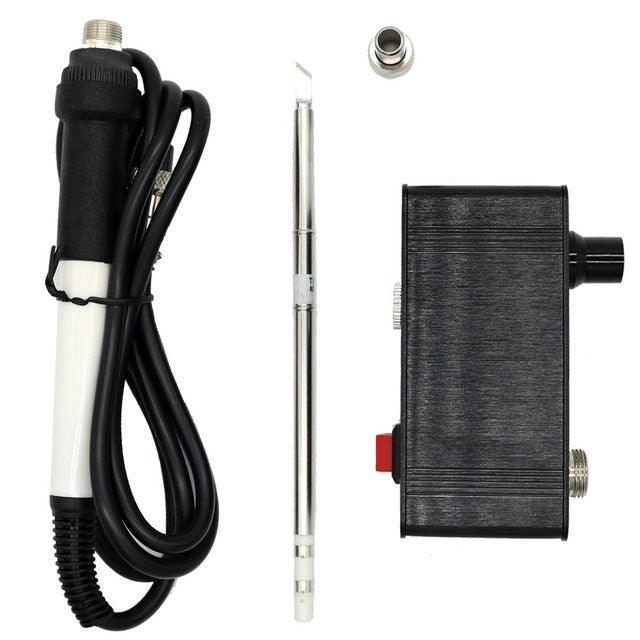 Quicko T12-942 MINI OLED Digital Soldering Station T12-907 Handle with T12-K Iron Tips Welding Tool - MRSLM