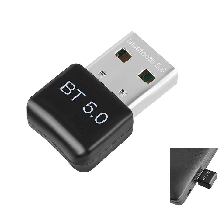 Mini USB2.0 bluetooth Adapter Wireless bluetooth Dongle 2.4GHz bluetooth 5.0+EDR Audio Transmitter Receiver - MRSLM