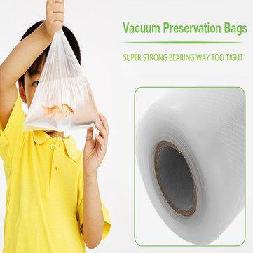 15x500cm Vaccum Seal Ring Bag Roll Food Sealer machine Bag Kitchen Storage Fresh-keeping - MRSLM