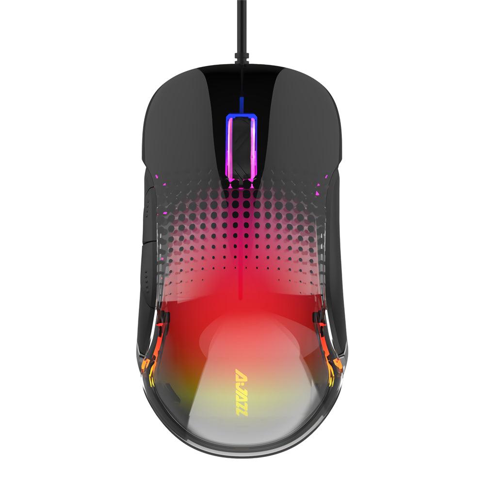 Ajazz AJ358 Wired Gaming Mouse RGB Backlight 10000DPI 8 Button USB Mouse for Computer PC Laptop - MRSLM