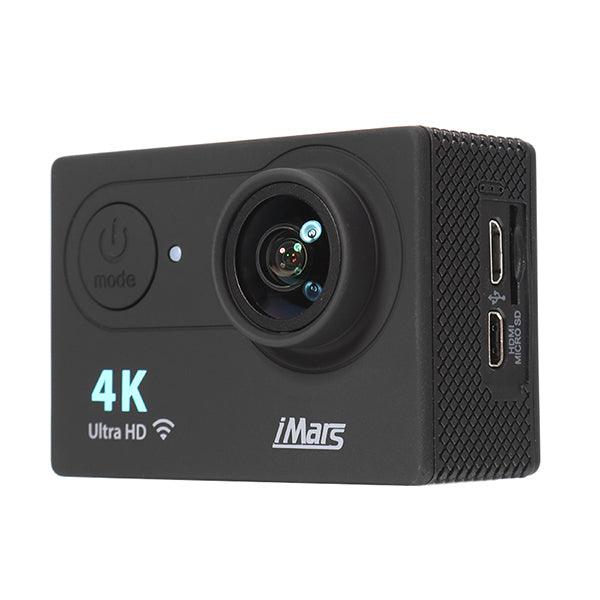 H9+ Auto Record Car DVR 170 Degree Lens 2 Inch 4K Action Camera With Remote Control (Black) - MRSLM
