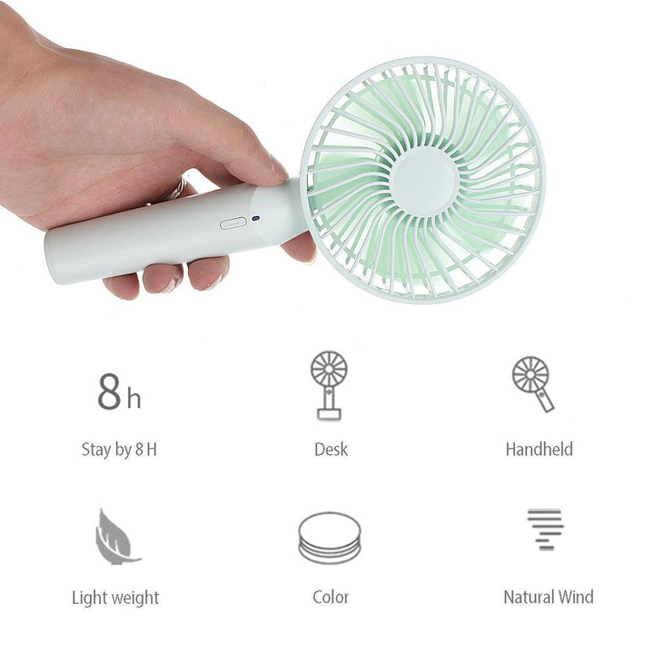 Portable Handheld Mini USB Desk Small Fan 3 Cooling Wind Speed Outdoor Travel - MRSLM