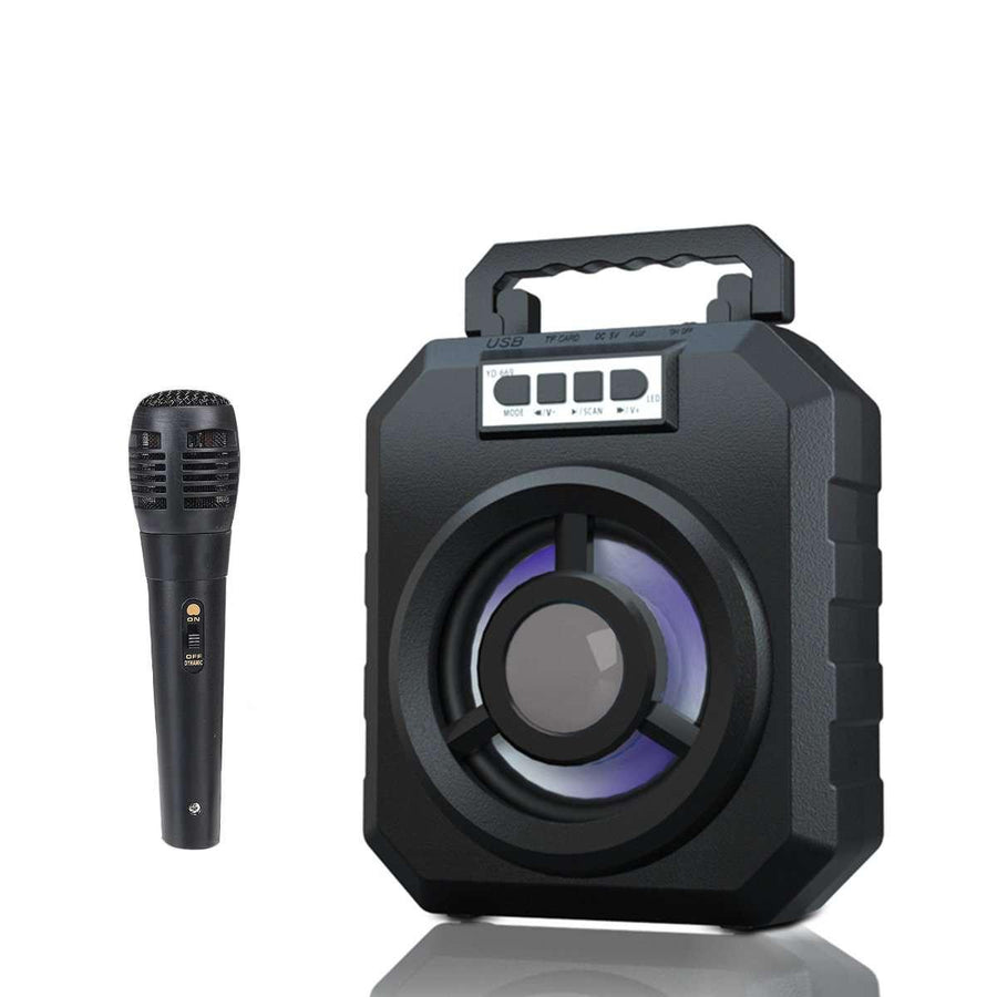 Portable bluetooth Wireless Speaker Subwoofer Stereo Heavy Bass USB FM Radio AUX Speaker - MRSLM
