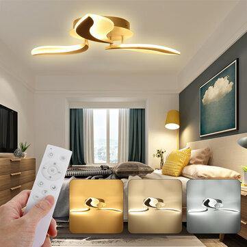 330LED Modern Leaves Chandeliers Acrylic Ceiling Lights Fixtures Living Bedroom - MRSLM