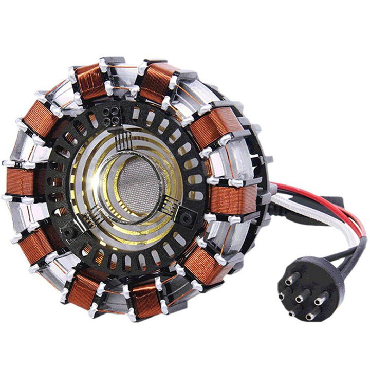 MK1 Acrylic Remote Ver. Tony DIY Arc Reactor Lamp Kit Remote Control Illuminant LED Flash Light Heart Set - MRSLM