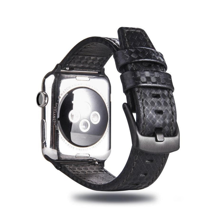 High-end carbon fiber leather watch - MRSLM