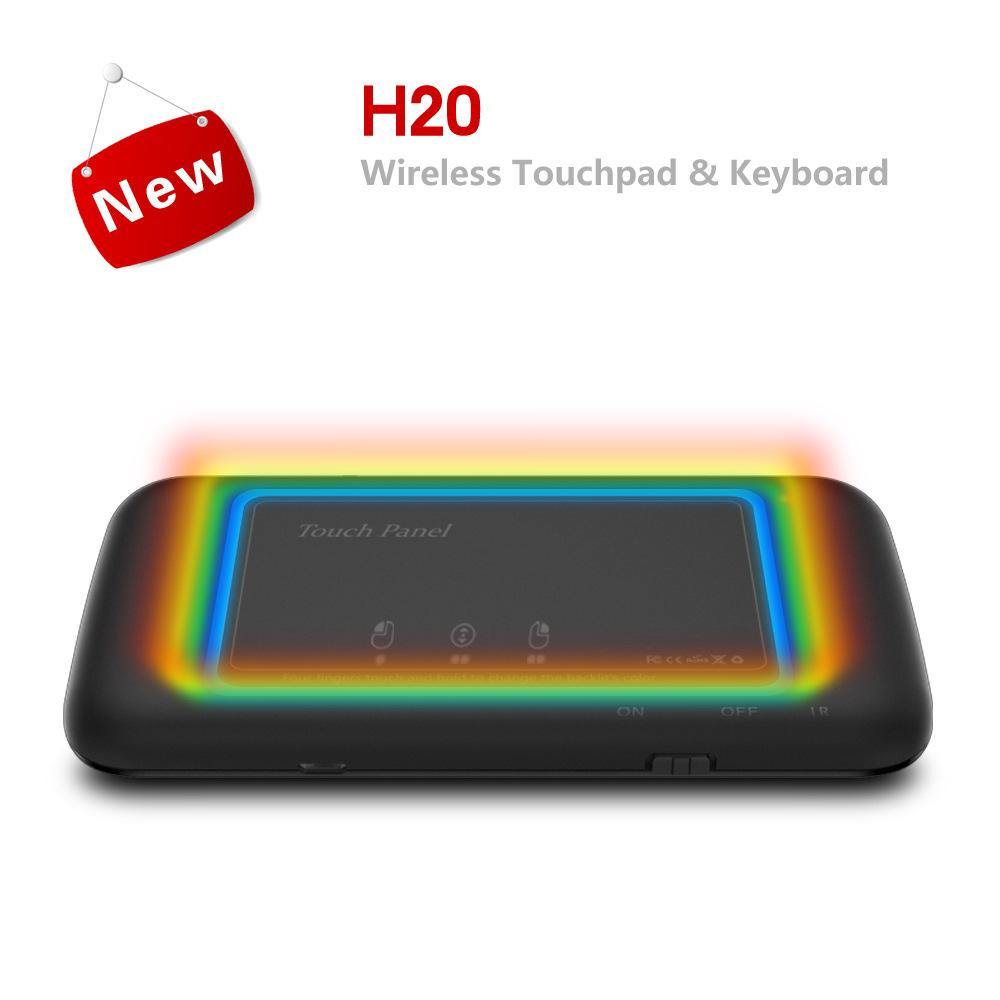 H20 Touch Keyboard Double-sided Mini Wireless Keyboard (Black USB) - MRSLM