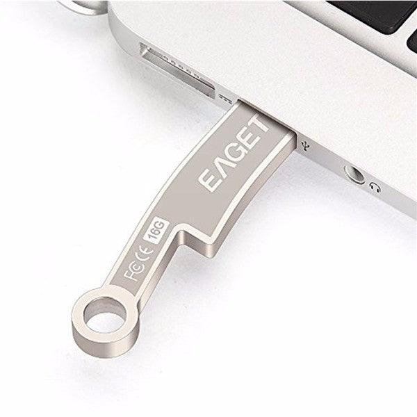 EAGET K60 USB3.0 16/32/64 GB Waterproof Shockproof External USB Flash Drive Pen Drive - MRSLM
