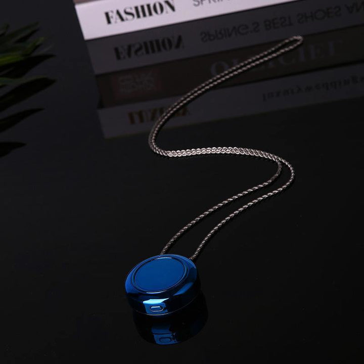 Wearable portable negative ion air purifier Necklace wear purifying pendant gift - MRSLM
