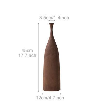 Nordic Art Plain Embryo Ceramic Vase Ornaments - MRSLM