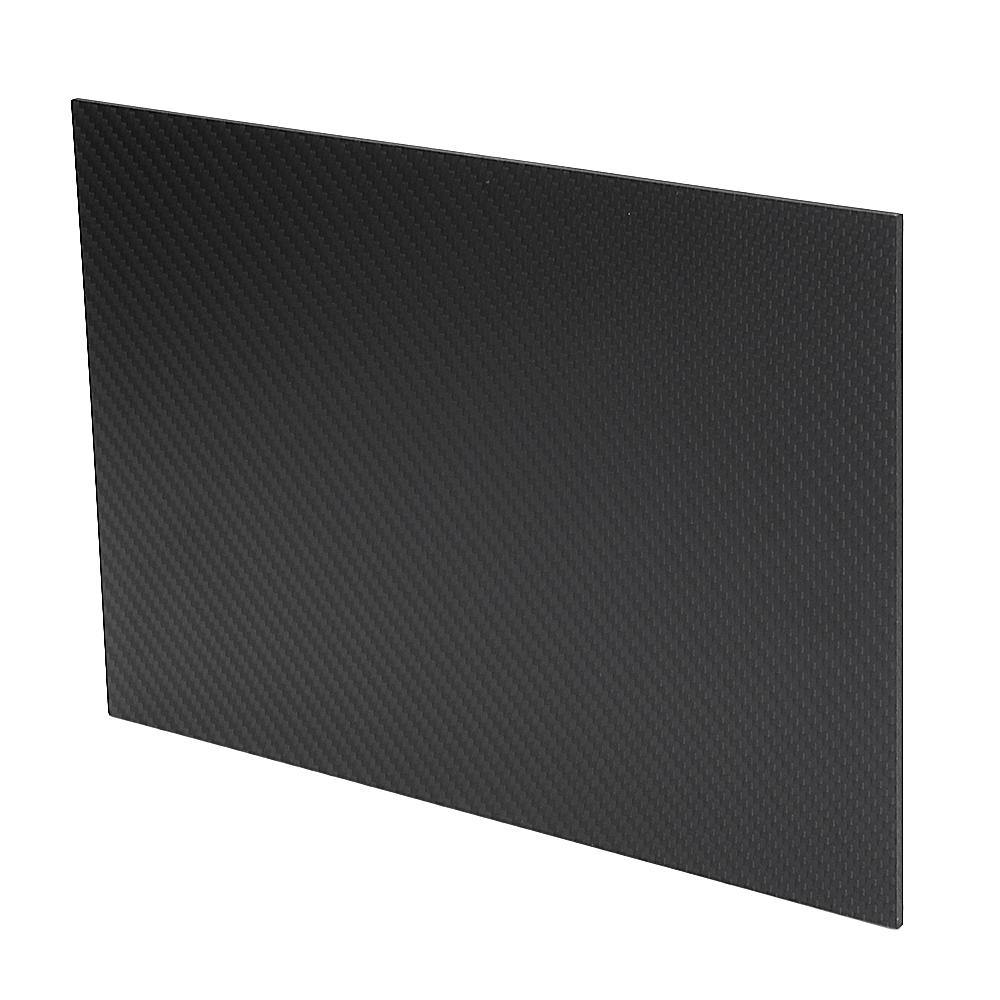 200X300mm 3K Carbon Fiber Board Carbon Fiber Plate Plain Weave Matte Panel Sheet 0.5-5mm Thickness - MRSLM