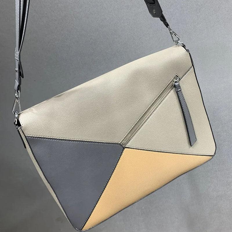 color matching one-shoulder crossbody bag, view 6 - MRSLM
