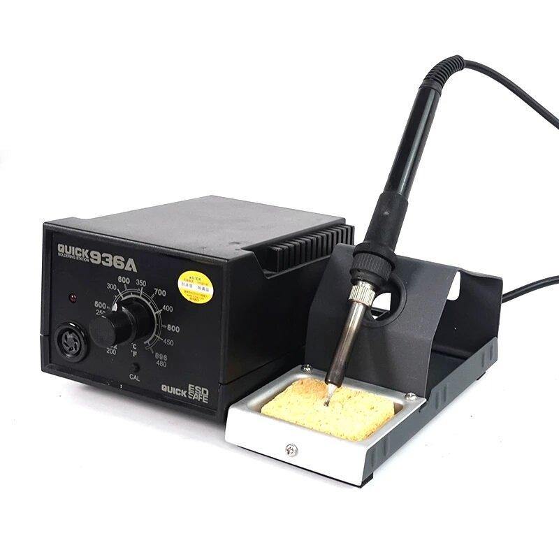 QUICK 936A 110/220V Soldering Station Temperature Rework Station for Cell-phone BGA SMD PCB IC Repair Solder Tools - MRSLM