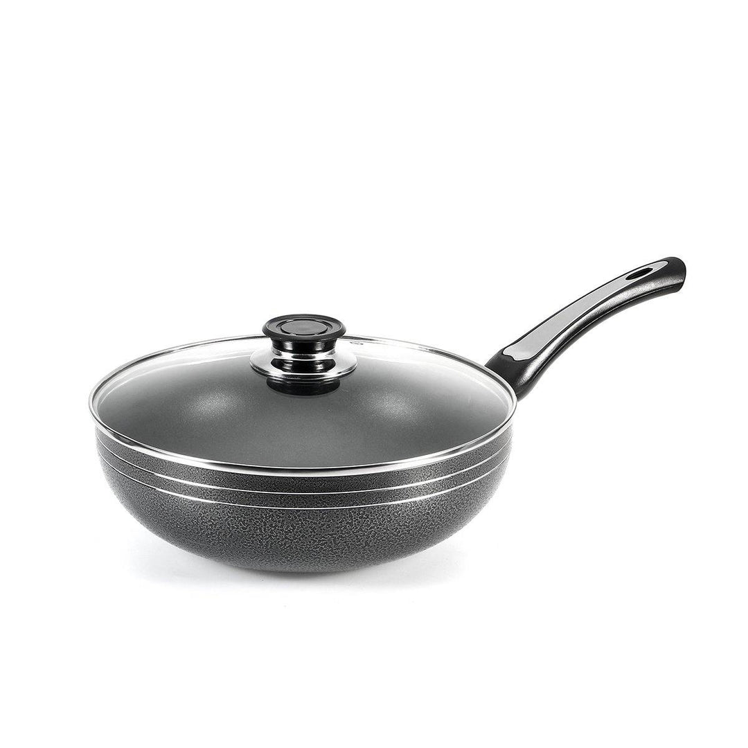 16 Piece High Performance Nonstick Pots and Pans/Cookware Set Soup Pot Frying Pan Kitchen Shovels Set - MRSLM