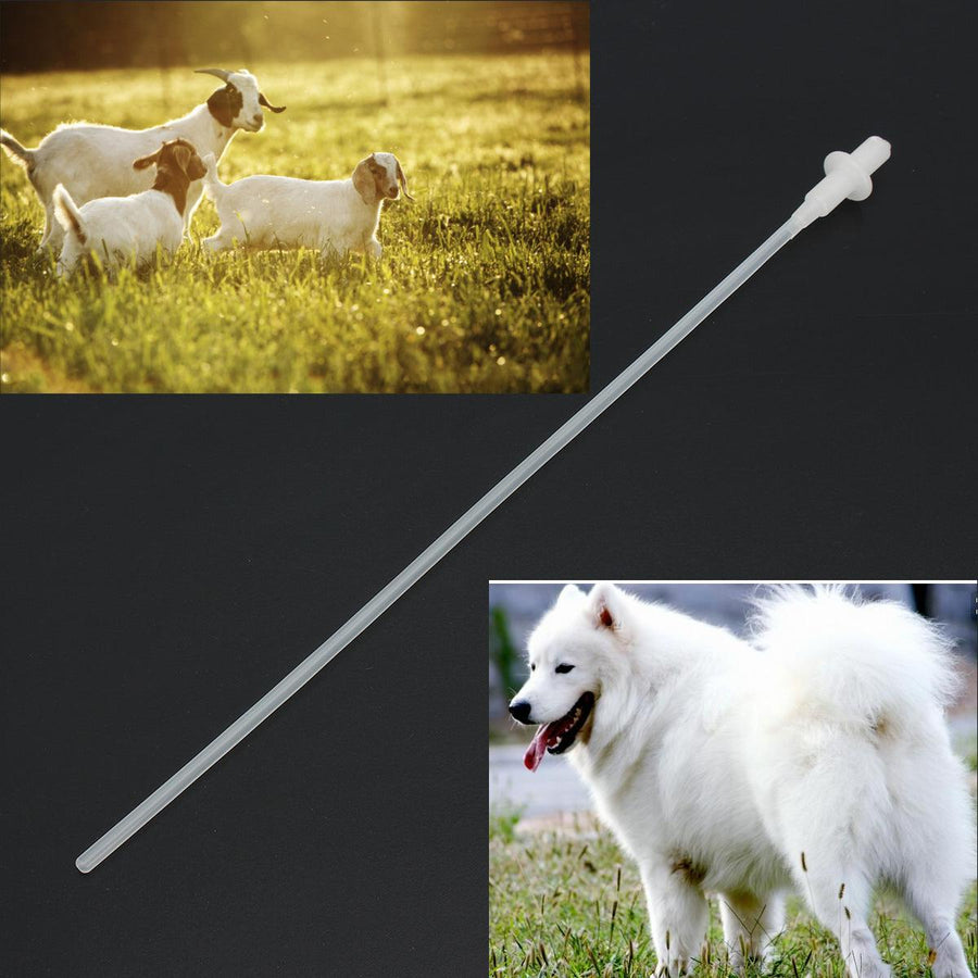 50X Canine Dog Sheep Goat Artificial Insemination Breed Whelp Soft Catheter Plastic Rod - MRSLM