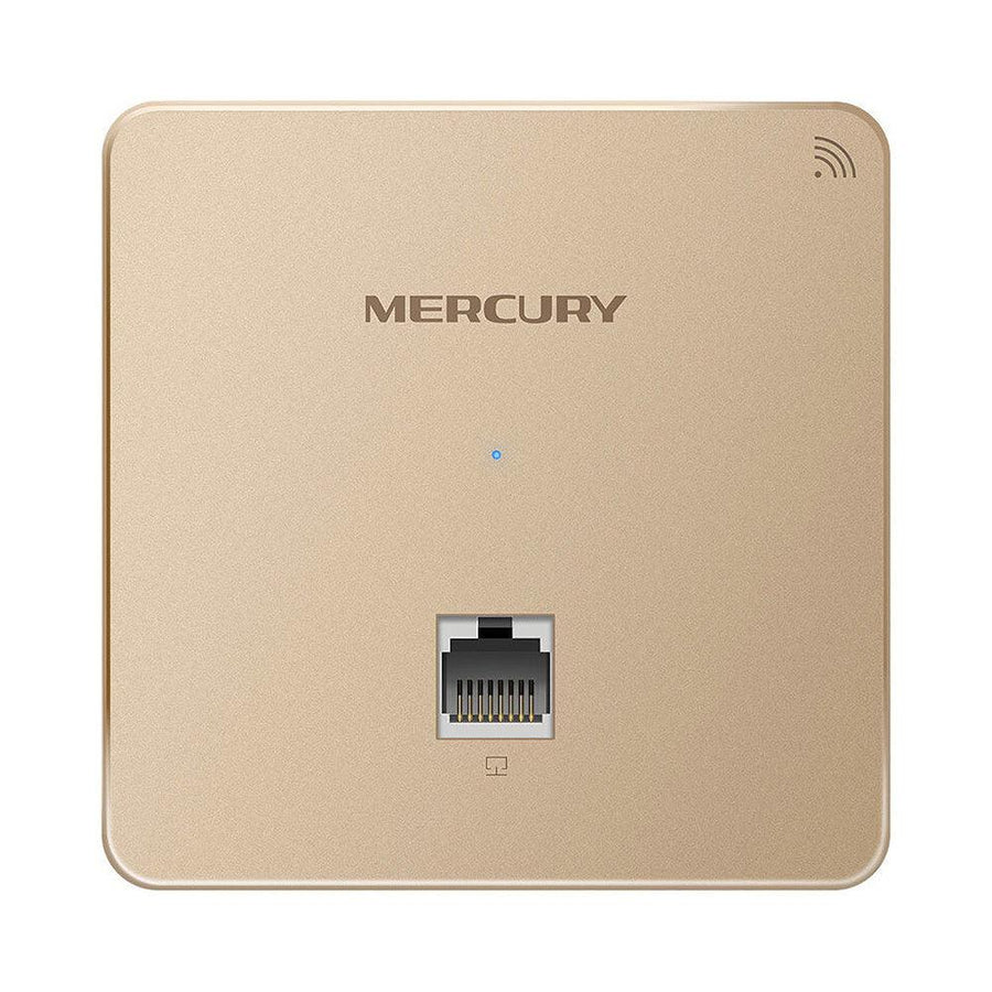 Mercury 300M Wall Embedded Router 86 Wireless AP Panel Router POE Power Supply WiFi Repeater for Home Hotel Enterprise Wifi MIAP300P - MRSLM