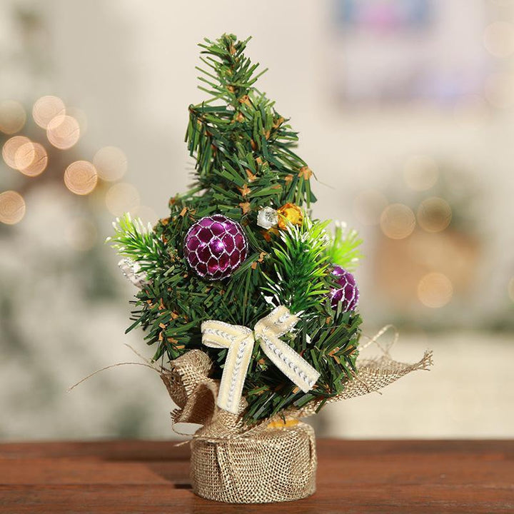 New Mini Christmas Tree Desktop Decoration - MRSLM