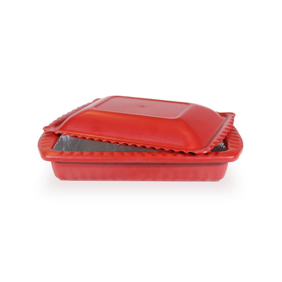 Red Serving Carrier For Foil Pans - MRSLM